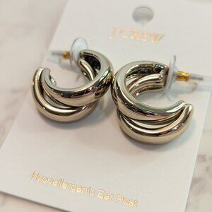 J.Crew Factory Double-hoop Earrings